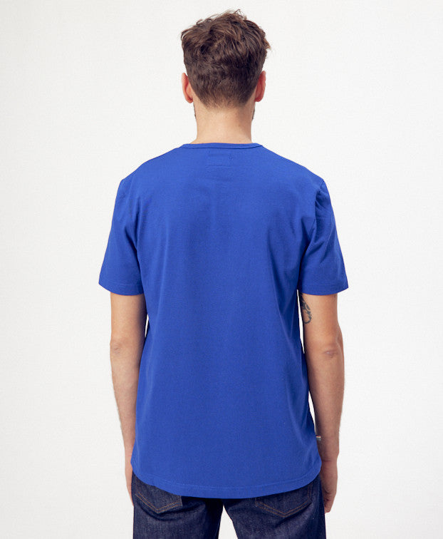 T-shirt Esprit Français bleu recyclé