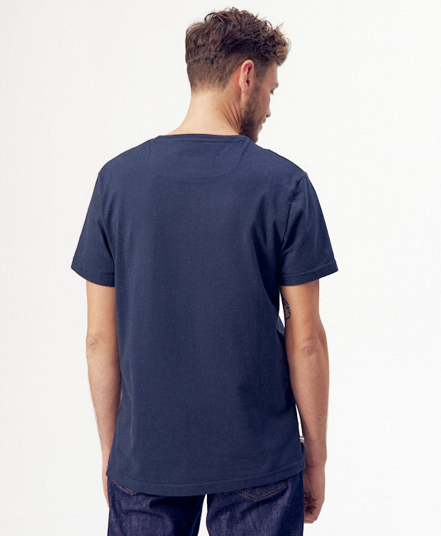 T-shirt bleu marine coton bio